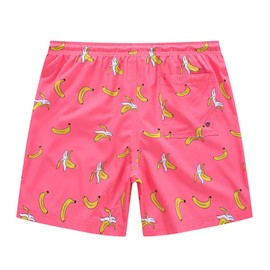 YuKaiChen Men's Swim Trunks Quick Dry Beach Swim Shorts Mesh Lining Board Shorts Swimwear Bathing Suits Banana 36(XXXL)