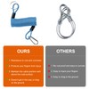 Rnigs Trailer Breakaway Switch, 6ft Breakaway Coiled Cable with Electric