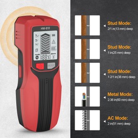 Stud Finder Wall Scanner | Handheld Multifunctional Wood Stud Finder with LCD Display,Metal Detectors for Electrical Woodworking Framing Construction Masonry Renovation Cabinet