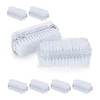 Relaxdays Nail Brush Set of 8 Double-Sided Hand Brushes with