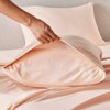 PeachSkinSheets Hot Coral Sheet Set - 1500tc Level of Softness