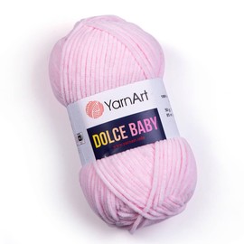 Yarnart Dolce Baby Yarn by yarnart Soft Chenille Velvet Medium Moyen Medio Yarn Blanket amigurumi Crochet Yarn 50 Gram (1.76 oz) 93 Yards (781)