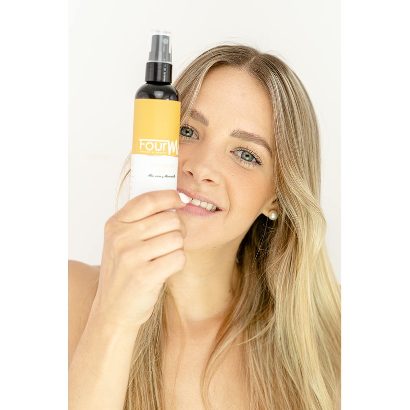 Mist fijador 3 en 1 Fourme aloe vera manzanilla pre-durante-depúes