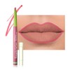 evpct Dusty Rose Triangle Lip Liner Pencil Stick for Women,