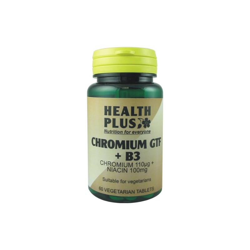 Health Plus Chromium GTF + B3 : Metabolism health :