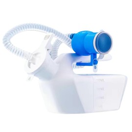 YUMSUM 2000ML Portable Male Urinal Mens Potty Reusable Pee Bottle Collector Camping Toilet Travel Thicken 59" Long Scalable Tube with Lid (New White with Tube)