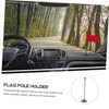 Gatuida Magnetic Flag Stand Base for Cars Durable Multipurpose Flag