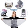 COREMOON Mosquitera para Cochecito Bebe,Redes para Insectos de Cochecito con