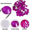 Flatback Glass Rhinestones,Bedazzler Gems 1440pcs Non Hotfix Crystal Rhinestones for