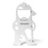 RICHARTZ Key Tool Bob Multitool Key Ring 17 Practical Functions
