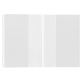 Lion Office A4/A3 CL-303F Clear Pocket Refill, Bi-Fold, 10 Sheets