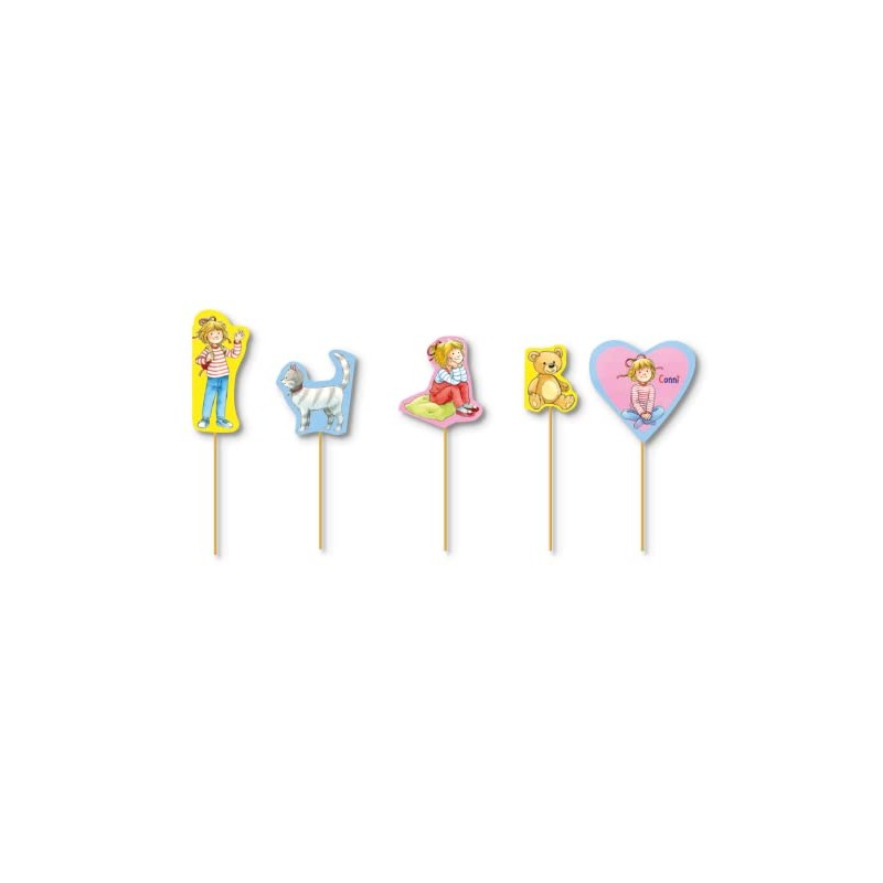 DH-Konzept Conni Muffin Picks Pack of 10 // Muffin Decoration