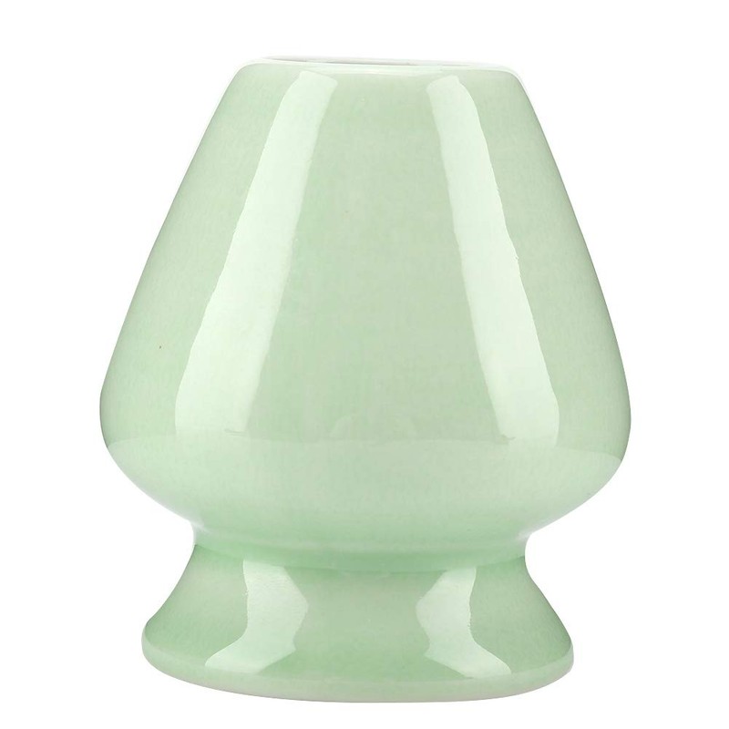 TOPINCN Matcha Tea Whisk Holder Ceramic Matcha Whisk Stand Japanese