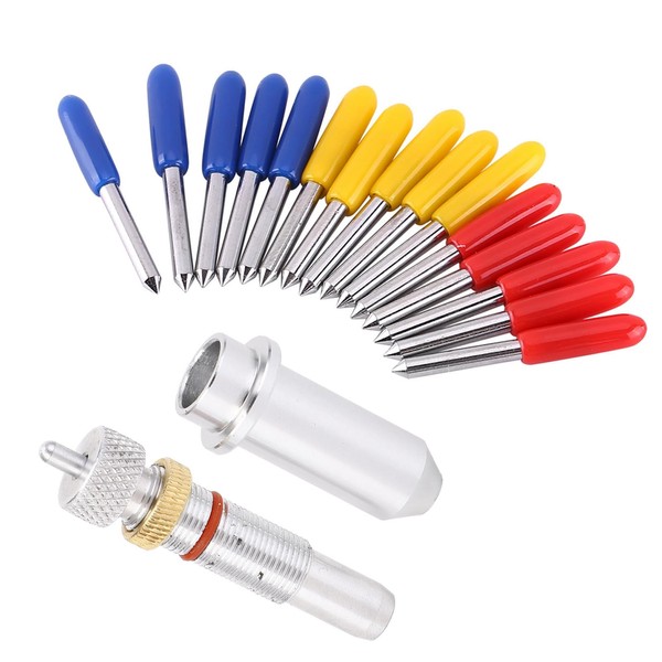 Eacam Cutter, 15pcs Tungsten Steel Cutting Tool, 30, 45, 60