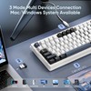 RedThunder K95 Wireless Mechanical Keyboard, TFT Screen & Knob, Tri-Mode