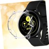 jojofuny TPU Transparent Protective Plating Case Compatible Watch Active Lightweight