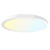 LUXRITE 19 Inch Modern LED Flush Mount Ceiling Light Fixture,