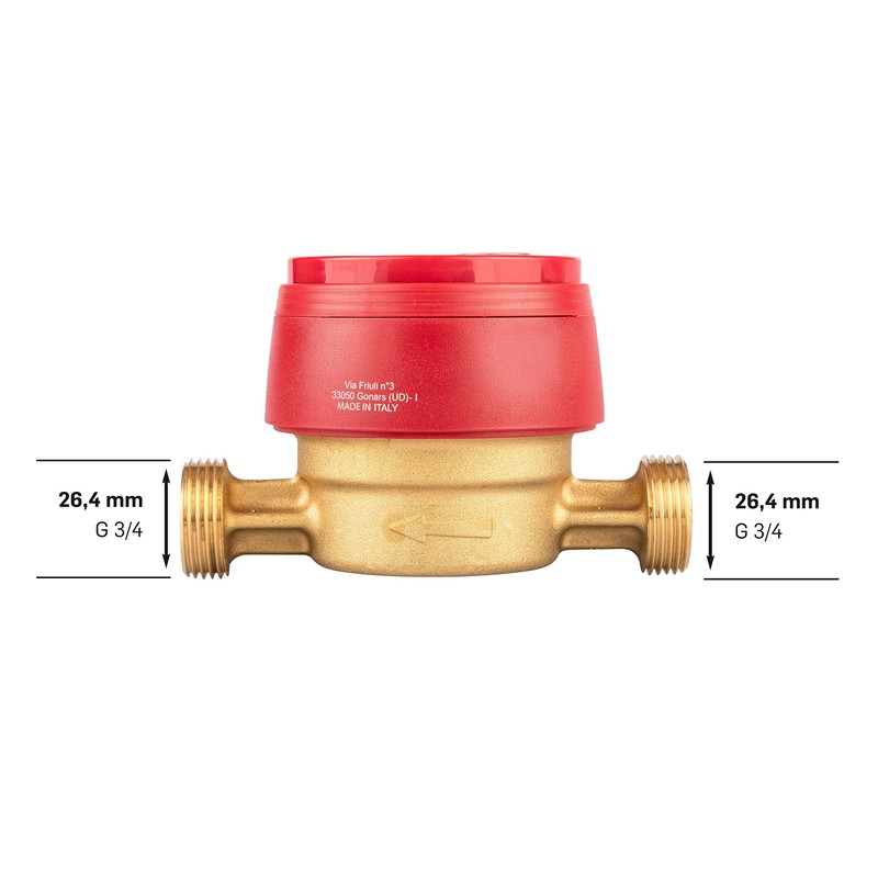 Hot Water Meter QN 1.5 110 MM, BL 1 /