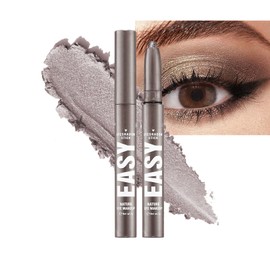 Eyeshadow Stick, Grey Shimmer Cream Eyeshadow Pencil, 2 g, Twist-Up