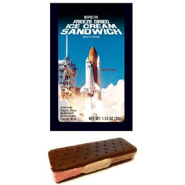 Freeze-Dried Neapolitan Ice Cream Sandwich - Space Ice Cream