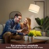 Fully Dimmable Floor Lamp Brown, Arc Floor Lamp for Bedroom