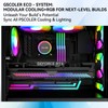 GSCOLER ARGB GPU Support Bracket, Universal 16.8M RGB Modes Graphics