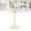 European Style Candelabra 5 Arms Iron Elegant Candle Stick Candelabra