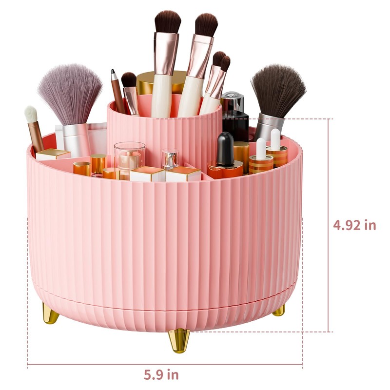 VERSAINSECT eup Brush Holder Organizer, Makeup Organizer Countertop, Makeup organization