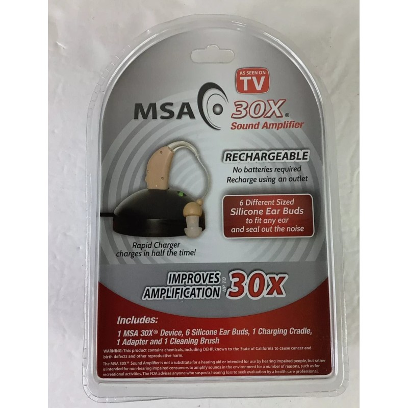 Global TV concepts MSA 30X Sound Amplifier Clamshell - New