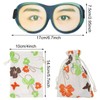 Honbay 3D Funny Eyeshade Soft Sleep Eye Mask with Adjustable