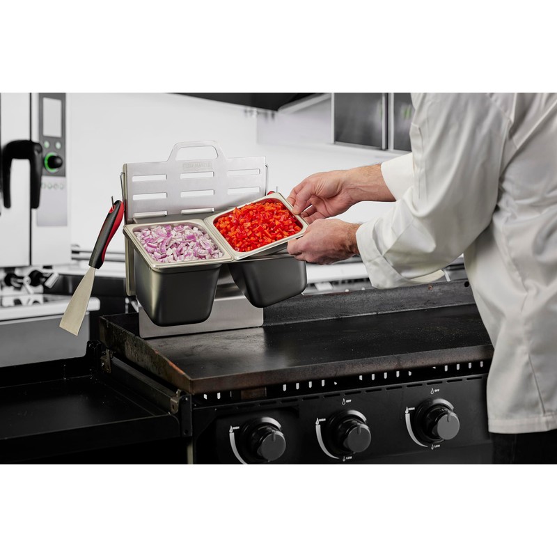 Chef Master Steam Pan Insert for Griddle Shelf Set –