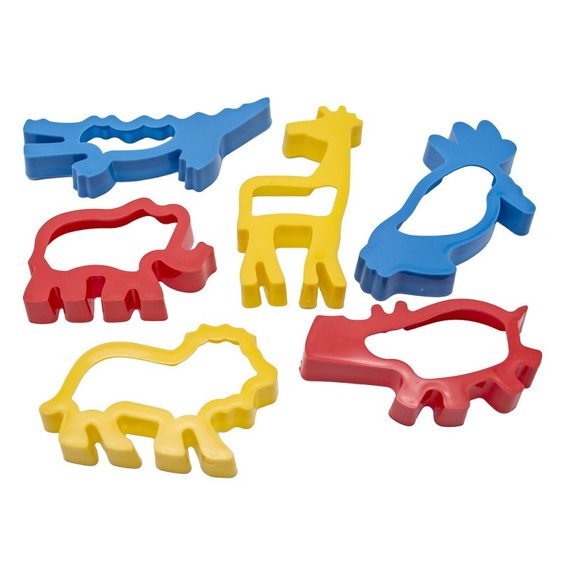 Strong Plastic Cookie/Dough Cutters - Giant Pack of 24 Assorted