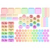 648 Habit Tracker Planner Stickers, Daily Routine Organiser Journal Stickers
