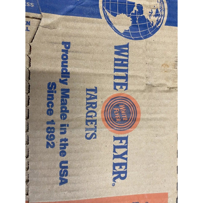 White Flyer Bio Orange Clay Targets 15CT Made In USA