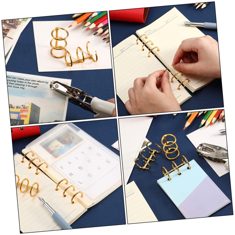 Operitacx 18 Pcs Binder Loose Leaf Notebook Loose Leaf Binding
