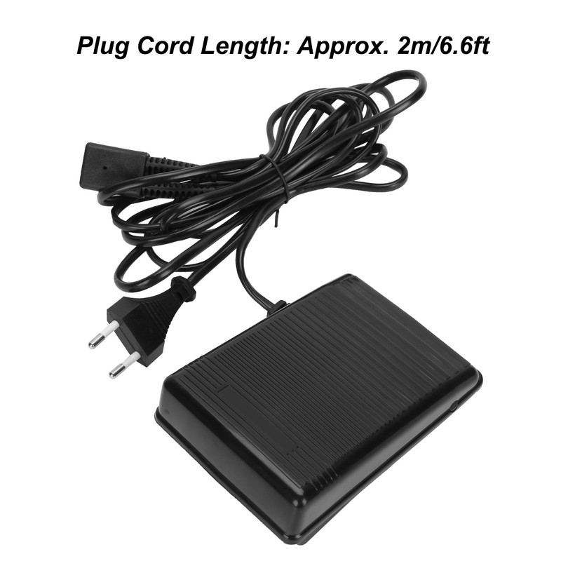 Sewing Machine Foot Pedal MultiFunction Controller 3 Pin Plug with