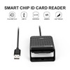 ZOWEETEK Smart Card Reader, CAC Card Reader Military, Compatible with