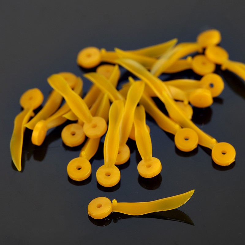 400pcs Disposable Dental Plastic Wedge with Hole All 4 Sizes