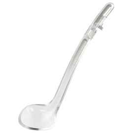 Winco One Piece Dual Spout Plastic Ladle, 3/4 Ounce, 8.5", Red Tail