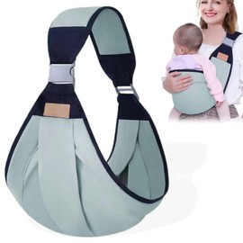 Tragetuch Baby, Baby Tragetuch Verstellbare, On the Go Multifunktionale, Multifunktionale Babytrage, Leichte Babytrage Neugeborene ab Geburt