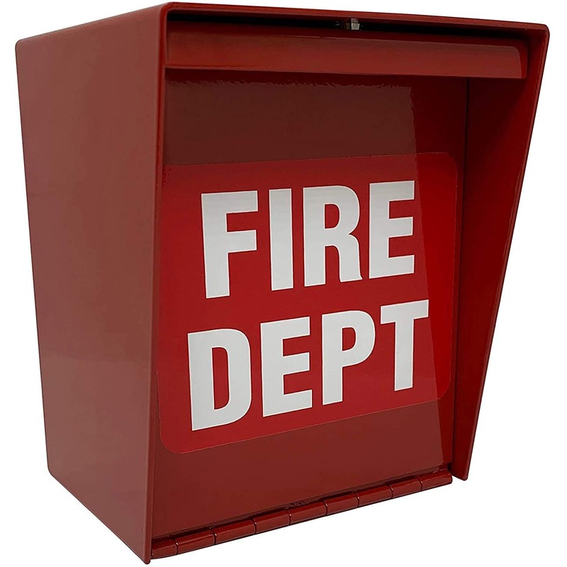 EAGLE-EG718 Fire Department Box EFB-2000 w/Combination Padlock Heavy Duty Stainless
