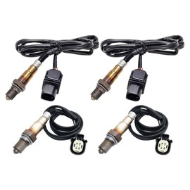 Dropwater 2 Pairs Upstream and Downstream O2 Oxygen Sensors Replacement for Ford 2014 2013 2012 2011 Mustang,Replaces#234-5097 234-4490,Set of 4pcs