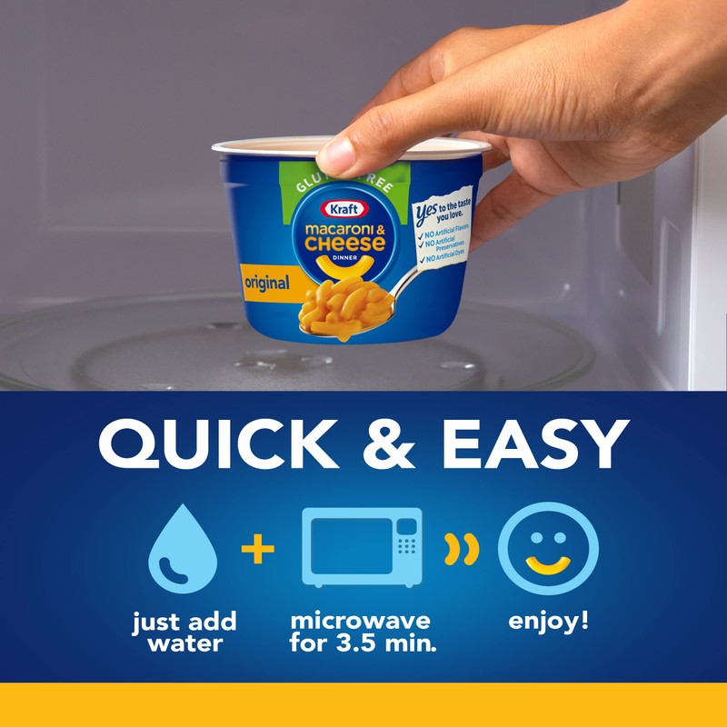 Kraft Gluten Free Original Mac & Cheese Macaroni and Cheese