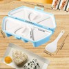 2Pcs Onigiri Mould, Rice Mould Musubi Mold 6 In 1