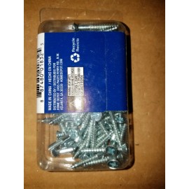 Everbilt #8 x 1-1/4 in. Phillips Flat Head Zinc Plated Wood Screw (100-Pack)