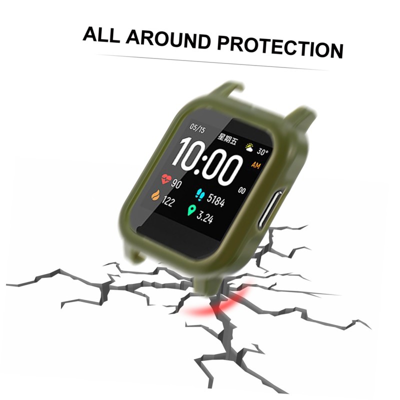 jojofuny 3pcs Stylish Pc Protective Cover Case for Millet Smartwatch