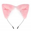 Cat Wolf Fox Ears Headband for Women, Plush Halloween Hair