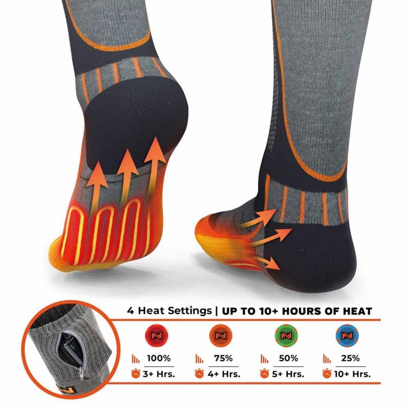Mobile Warming Men's Merino 2.0 Heated Socks L