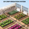 MIXC 226FT Greenhouse Micro Drip Irrigation Kit, Automatic Patio Plant