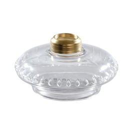 B&P Lamp® Clear Glass No. 2 Glass Bracket Lamp Font